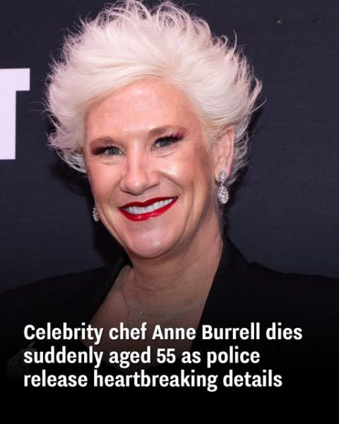 Celebrity chef Anne Burrell dies suddenly aged 55 as police release heartbreaking details