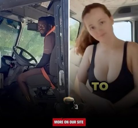 He Stayed Strong: UPS Driver Passed On This Bang Bus Session!