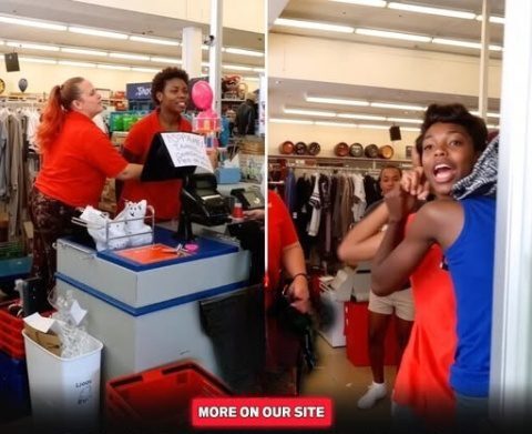 Family Dollar Worker Crashes Out Over $1.50 Return… Threatens To Knock Customer Crazy Over A Shirt And Screams “You Ain’t Gettin’ Sh*t!”