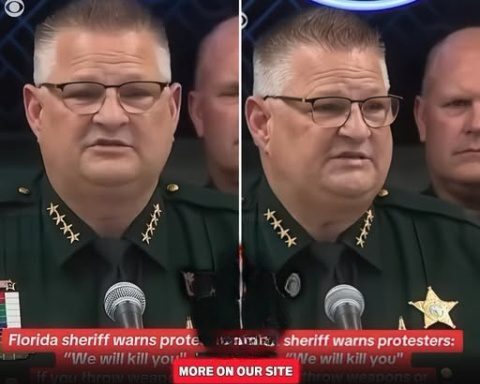 Florida Sheriff Warns Protesters: “We Will Kill You Graveyard Dead” If You Throw Bricks Or Point A Gun During Immigration Demonstrations